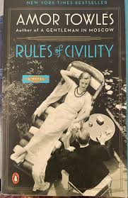 Rules of Civility Book